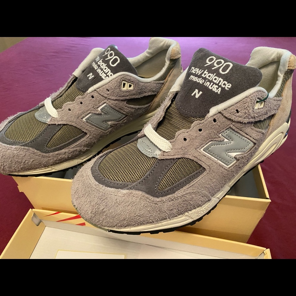 New balance 990v2 Marblehead Teddy Santis US10